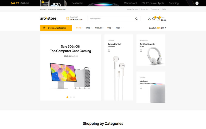 Thiết kế website b&aacute;n đồ điện tử chuy&ecirc;n nghiệp